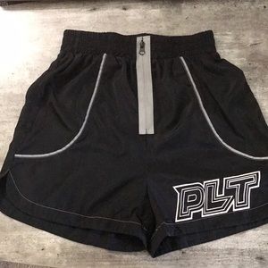 PLT Black Shorts